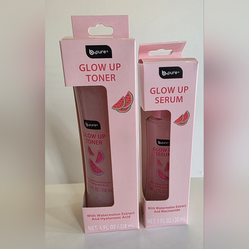 New B Pure Set With Toner And Serum